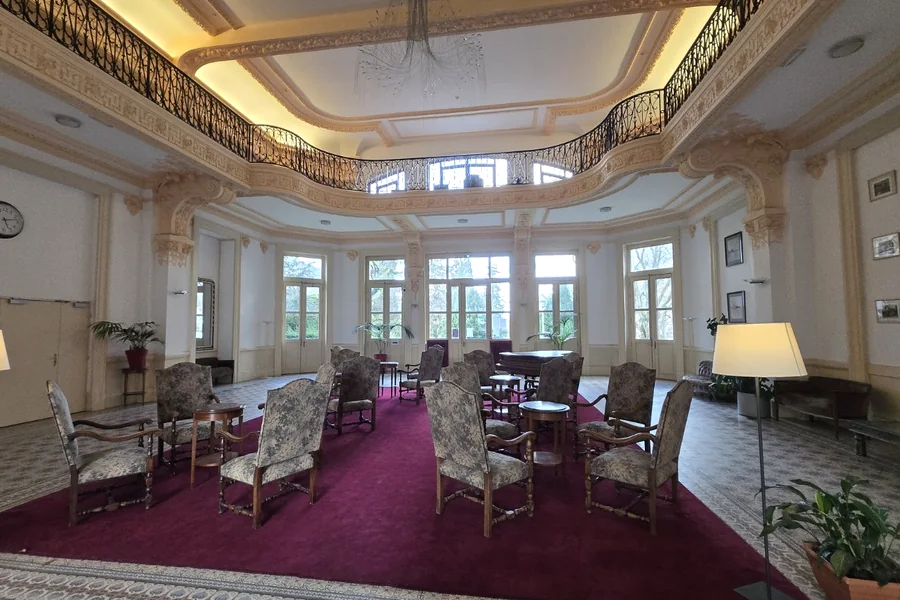 L’espace d’accueil et de détente du Splendid